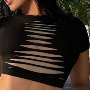 Ribbed Crop Top